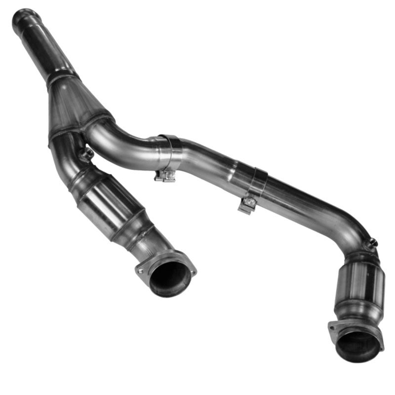 Kooks 14+ GM 1500 Series Truck 6.2L 3in x OEM Out Cat SS Y Pipe Kooks HDR Req - DTX Performance