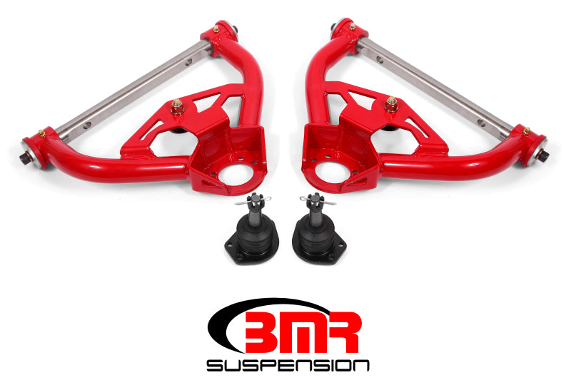 BMR 78-87 G-Body Non-Adj. Upper A-Arms (Polyurethane) - Red - DTX Performance