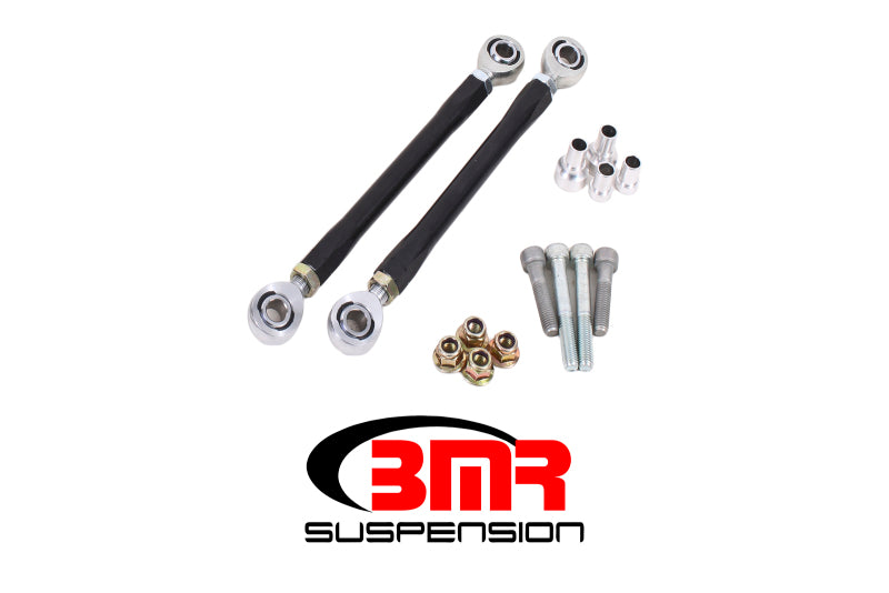 BMR 08-17 Challenger Rear Sway Bar End Link Kit - Black - DTX Performance