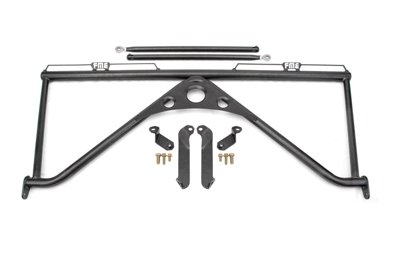 BMR Suspension 16-24 6th Gen Camaro Harness Bar - Black Hammertone - DTX Performance