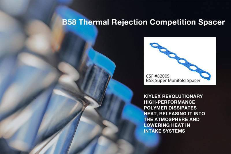 CSF B58 Thermal Rejection Competition Spacer (For Super Manifold 8200) - DTX Performance