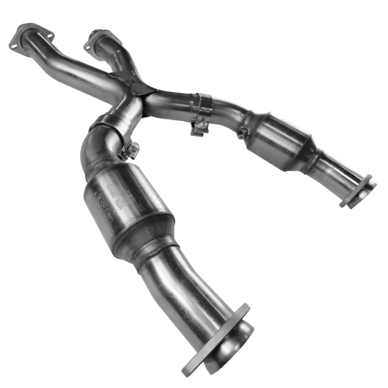 Kooks 96-98 Ford Mustang GT 1-5/8 x 2-1/2 2V Header & Catted X-Pipe Kit - DTX Performance