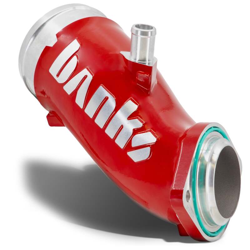 Banks Power 17-24 Chevrolet/GMC 2500/3500 6.6L Duramax L5P Monster-Ram Turbo Inlet Elbow - Red - DTX Performance