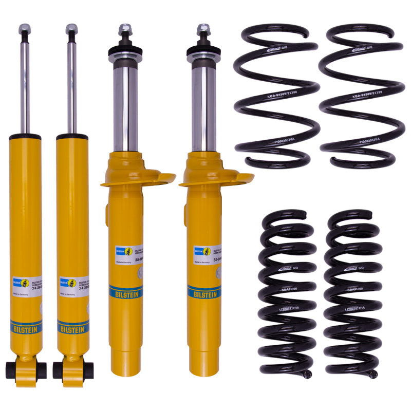 Bilstein B12 Pro-Kit 14-16 BMW 435i / 17 BMW 440i Front and Rear Monotube Suspension Kit - DTX Performance