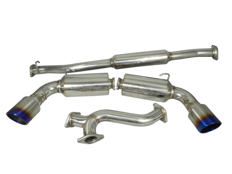 Injen 13-20 Subaru BRZ/Toyota 86 2.0L 4cyl SS CB Exhaust w/ Dual Injen Embossed Muffler - DTX Performance