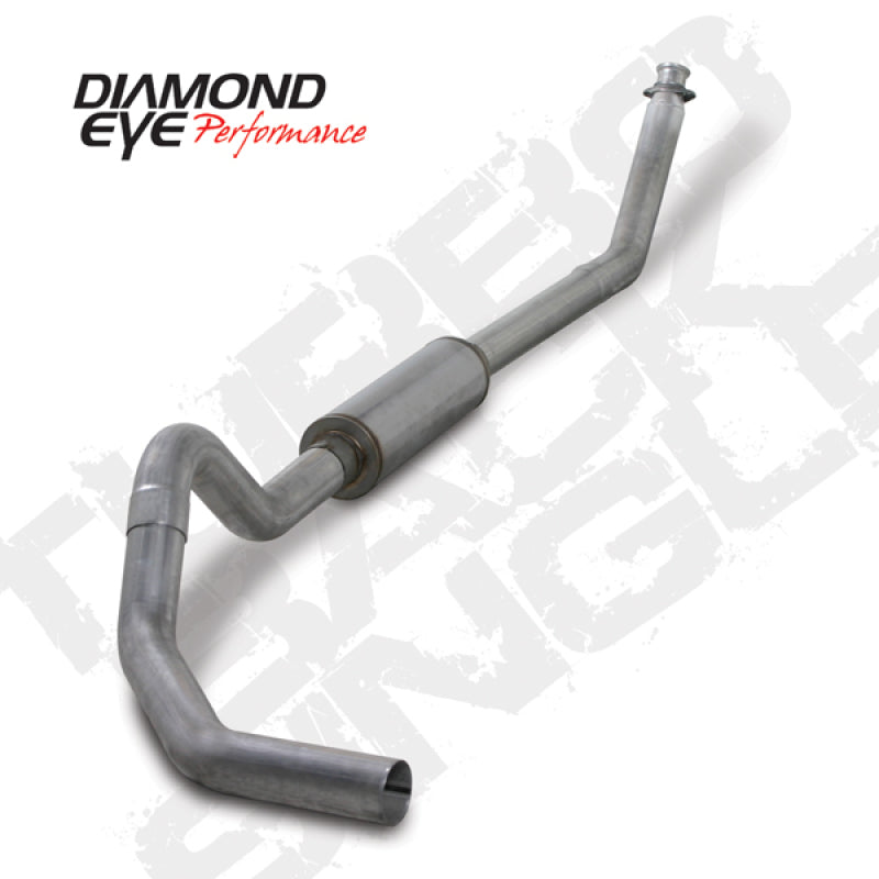 Diamond Eye KIT 4in TB SGL AL: 98.5-02 DODGE CUMMINS 5.9L - DTX Performance