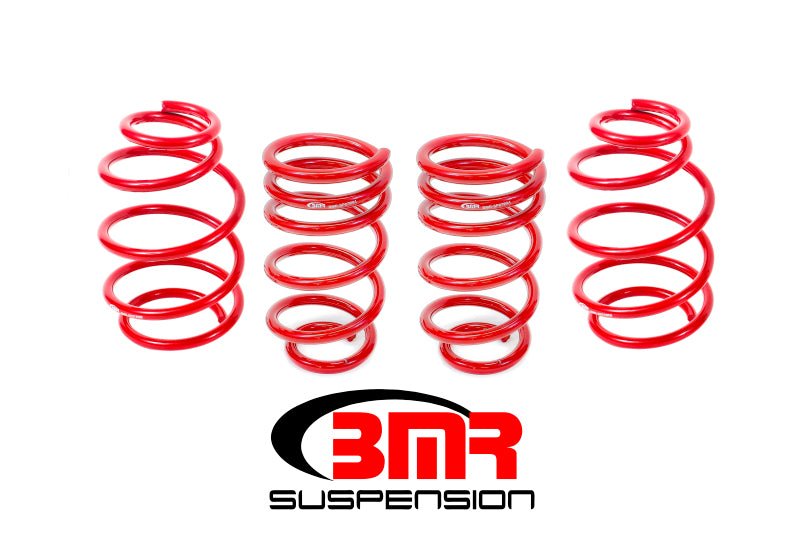 BMR 10-15 5th Gen Camaro V8 Lowering Spring Kit (Set Of 4) - Red - DTX Performance