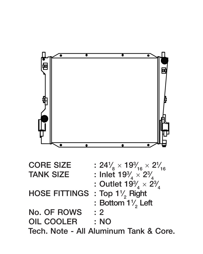 CSF 05-14 Ford Mustang Radiator - DTX Performance