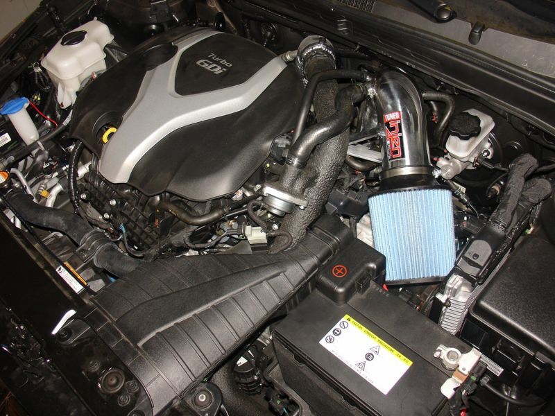 Injen 2011-14 Hyundai Sonata/Kia Optima 2.0L Turbo Polished Short Ram Intake - DTX Performance