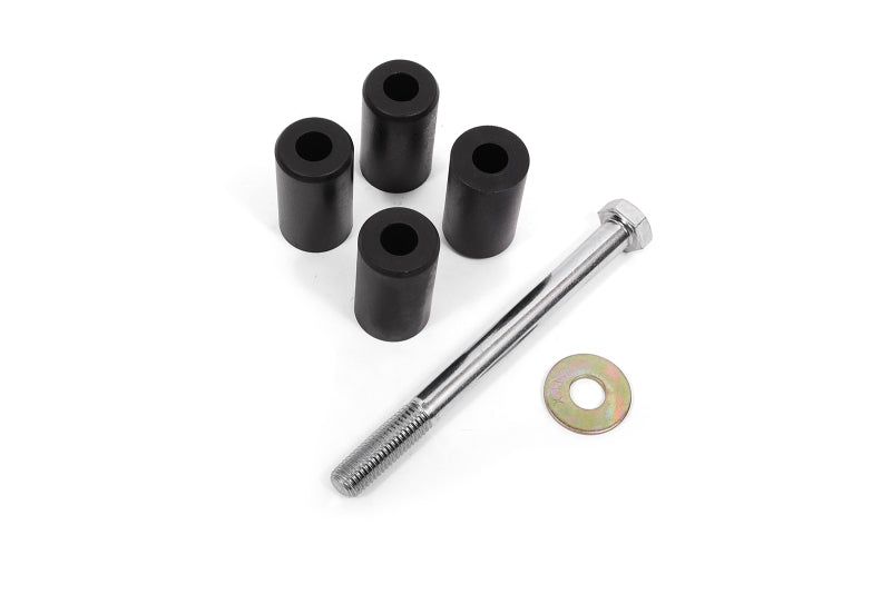 BMR 15-18 Ford Mustang S550 Rear Cradle Bushing Kit w/ Centering Sleeves- Black - DTX Performance