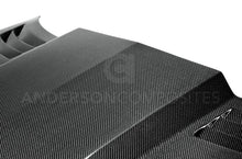 Load image into Gallery viewer, Anderson Composites 10-13 Chevy Camaro TT-Style Carbon Fiber Hood - DTX Performance