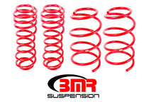 Load image into Gallery viewer, BMR 05-14 S197 Mustang GT Drag Version Lowering Springs (Set Of 4) - Red - DTX Performance