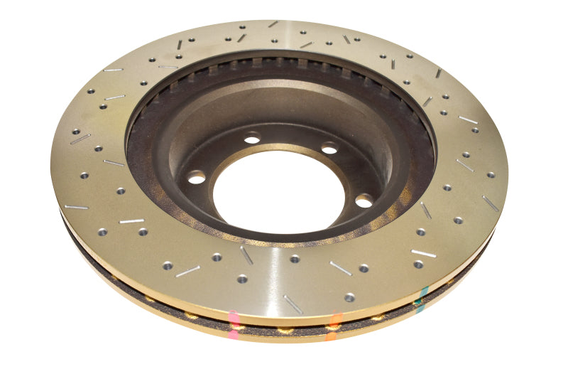 DBA Toyota Cruiser Front Drilled & Slotted 4000 Series Rotor - DTX Performance