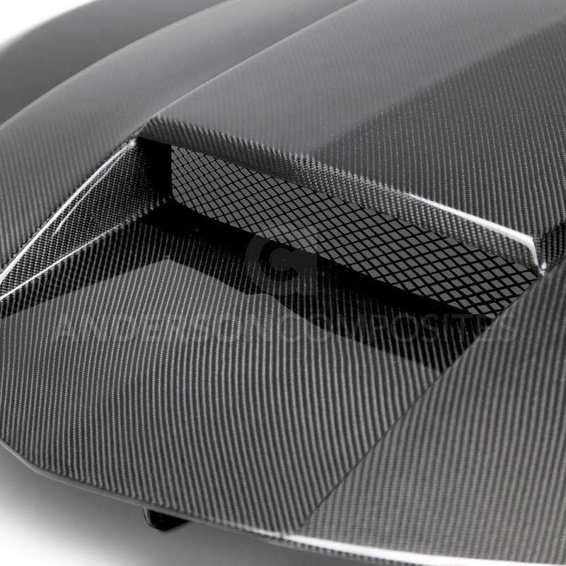 Anderson Composites 2016+ Chevy Camaro Carbon Fiber Double Sided Hood - DTX Performance