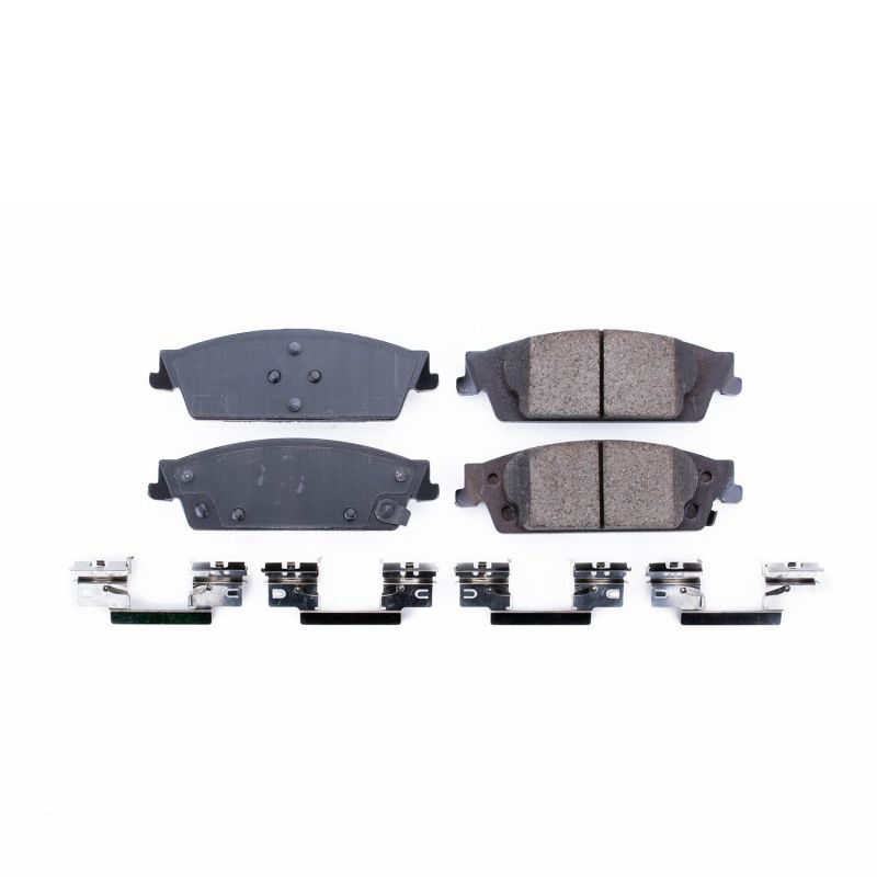 Power Stop 15-19 Cadillac Escalade Rear Z17 Evolution Ceramic Brake Pads w/Hardware - DTX Performance