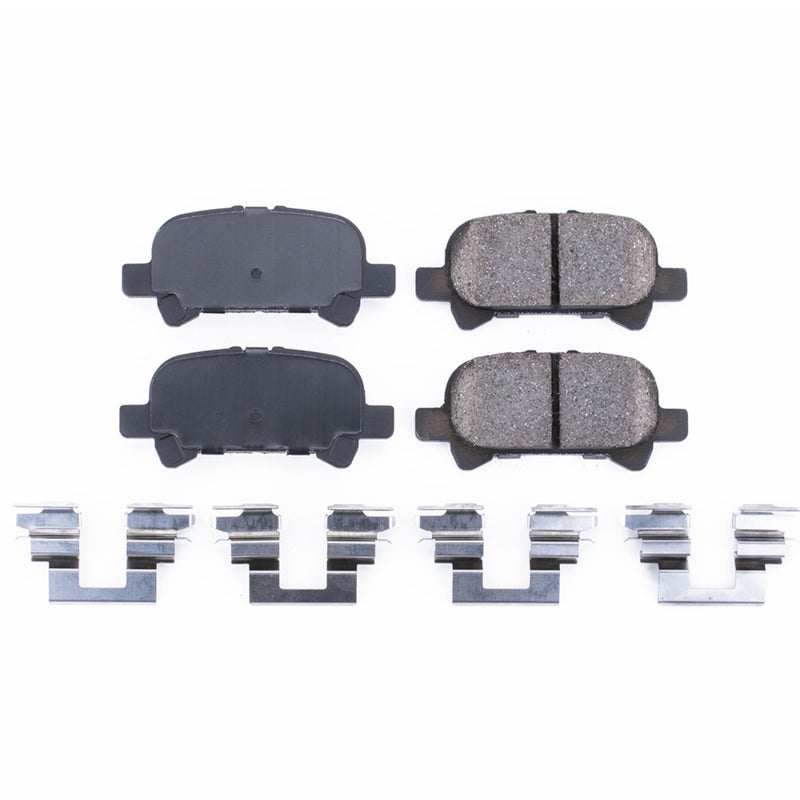 Power Stop 00-07 Toyota Avalon Rear Z17 Evolution Ceramic Brake Pads w/Hardware - DTX Performance