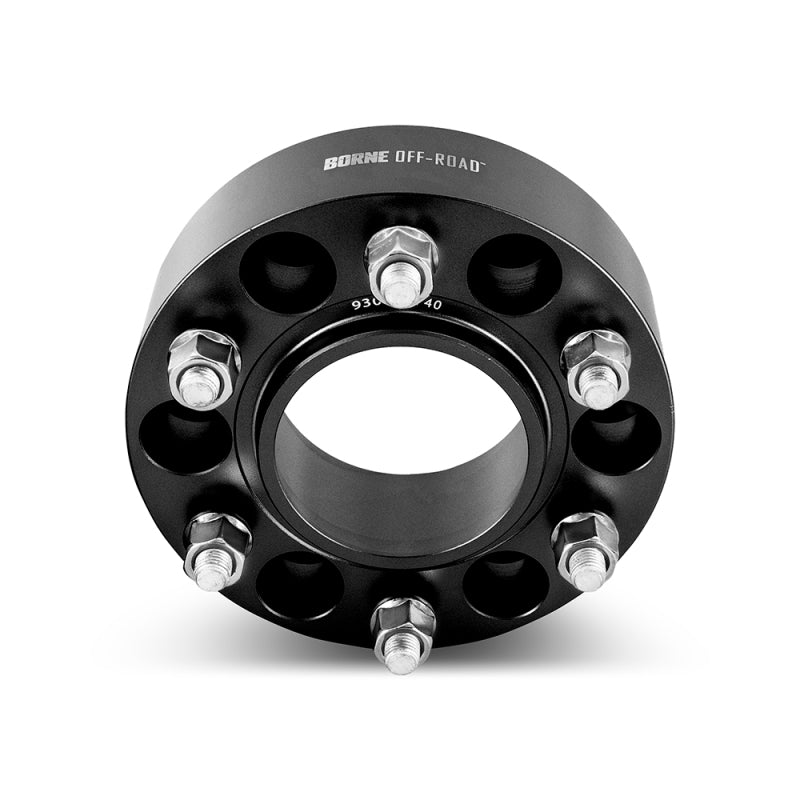 Mishimoto Borne Off-Road Wheel Spacers 5x150 110.1 50 M14 Black - DTX Performance