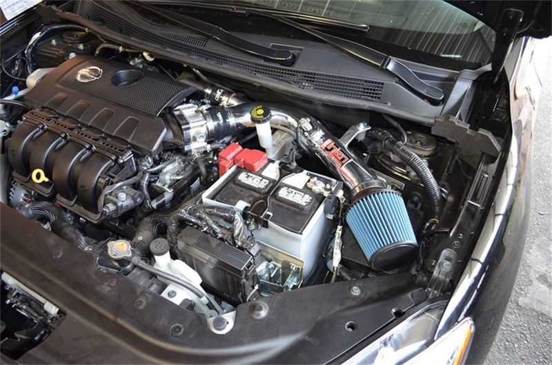 Injen 13-19 Nissan Sentra 4 Cylinder 1.8L w/ MR Tech and Air Fusion Black Short Ram Intake - DTX Performance