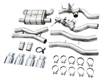 Load image into Gallery viewer, AWE SwitchPath Catback Exhaust for BMW G8X M3/M4 - Chrome Silver Tips - DTX Performance