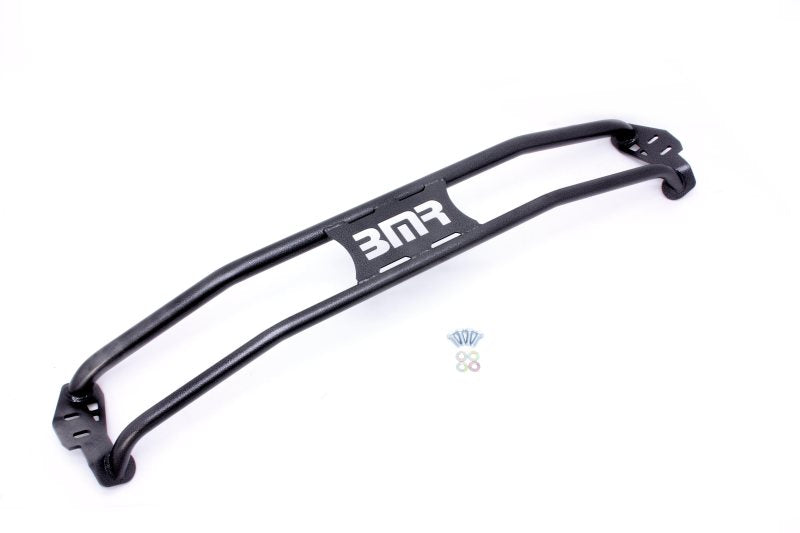 BMR 11-15 5th Gen Camaro Front 2-Point Strut Tower Brace - Black Hammertone - DTX Performance