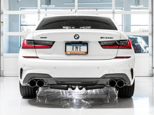 Load image into Gallery viewer, AWE Tuning 2019+ BMW M340i (G20) Non-Resonated Touring Edition Exhaust - Quad Chrome Silver Tips - DTX Performance