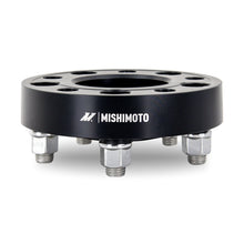 Load image into Gallery viewer, Mishimoto Mishimoto Wheel Spacers 5x114.3 64.1 CB M14x1.5 25mm BK - DTX Performance