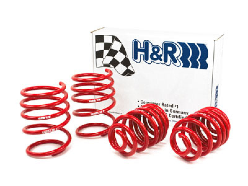 H&R 01-06 BMW 325Ci Cabrio/330Ci Cabrio E46 Race Spring (w/Sport Suspension) - DTX Performance