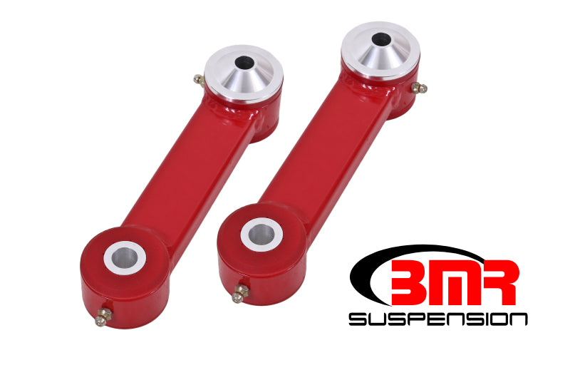 BMR 15-17 S550 Mustang Rear Lower Control Arms Vertical Link (Polyurethane) - Red - DTX Performance