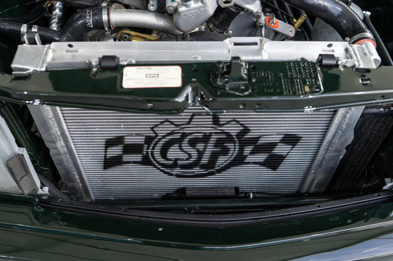 CSF 84-88 Mercedes-Benz W201 190E 2.3L - 16 w/ A/C High Performance Aluminum Radiator - DTX Performance