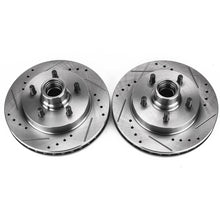 Load image into Gallery viewer, Power Stop 98-02 Chevrolet Camaro Rear Evolution Drilled &amp; Slotted Rotors - Pair - DTX Performance