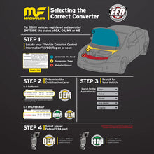 Load image into Gallery viewer, Magnaflow 18-19 Chevrolet Traverse V6 OEM Underbody Front Forward Direct Fit Converter - DTX Performance