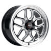 Weld S152 17X10 Laguna Drag 5X115 ET00 BS5.50 Gloss Black MIL Dia 78.1 - DTX Performance