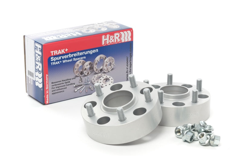 H&R Trak+ 20mm DRM Wheel Spacer 5/120 Bolt Pattern 72.5 Center Bore Stud 14x1.5 Thread - DTX Performance