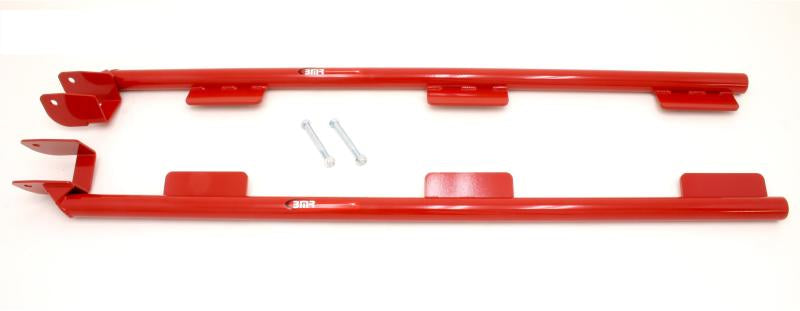 BMR 98-02 4th Gen F-Body Convertible LS1 Weld-On Tubular Subframe Connectors - Red - DTX Performance