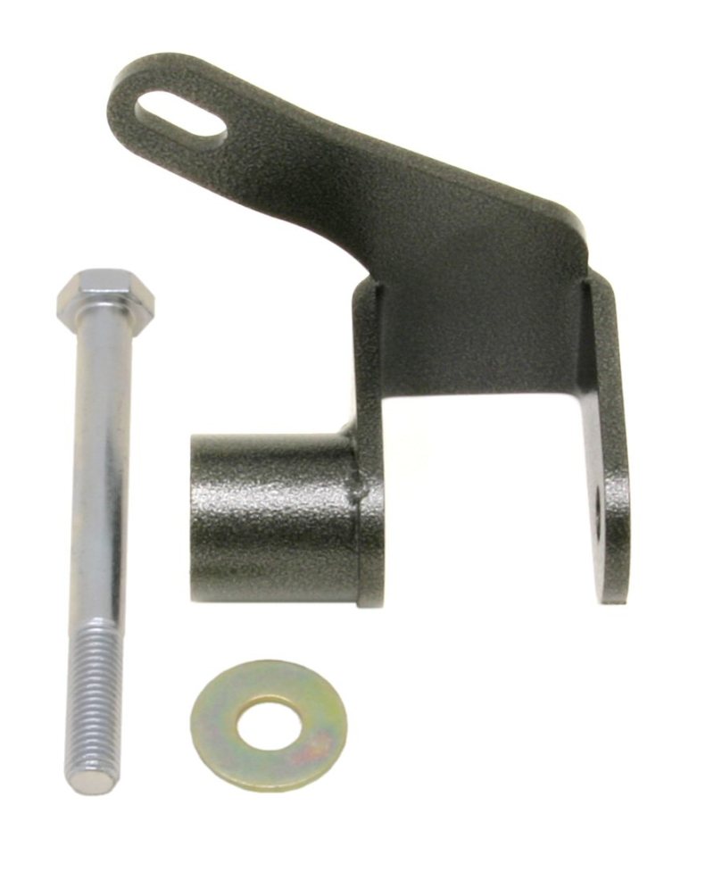 BMR 05-14 S197 Mustang Panhard Rod Relocation Bracket - Black Hammertone - DTX Performance