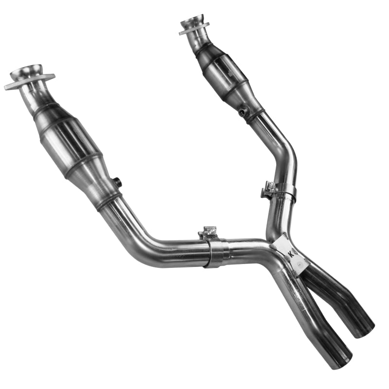 Kooks 05-10 Ford Mustang GT 4.6L 3V Auto/Manual 3in x 2 1/2in OEM Cat X Pipe Kooks HDR Req - DTX Performance