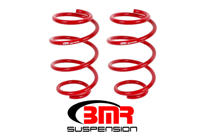 BMR 15-17 S550 Mustang Front Performance Version Lowering Springs - Red - DTX Performance