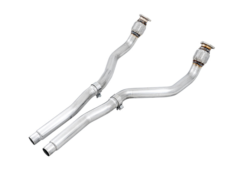 AWE Tuning Audi B8 4.2L Non-Resonated Downpipes for RS5 - DTX Performance