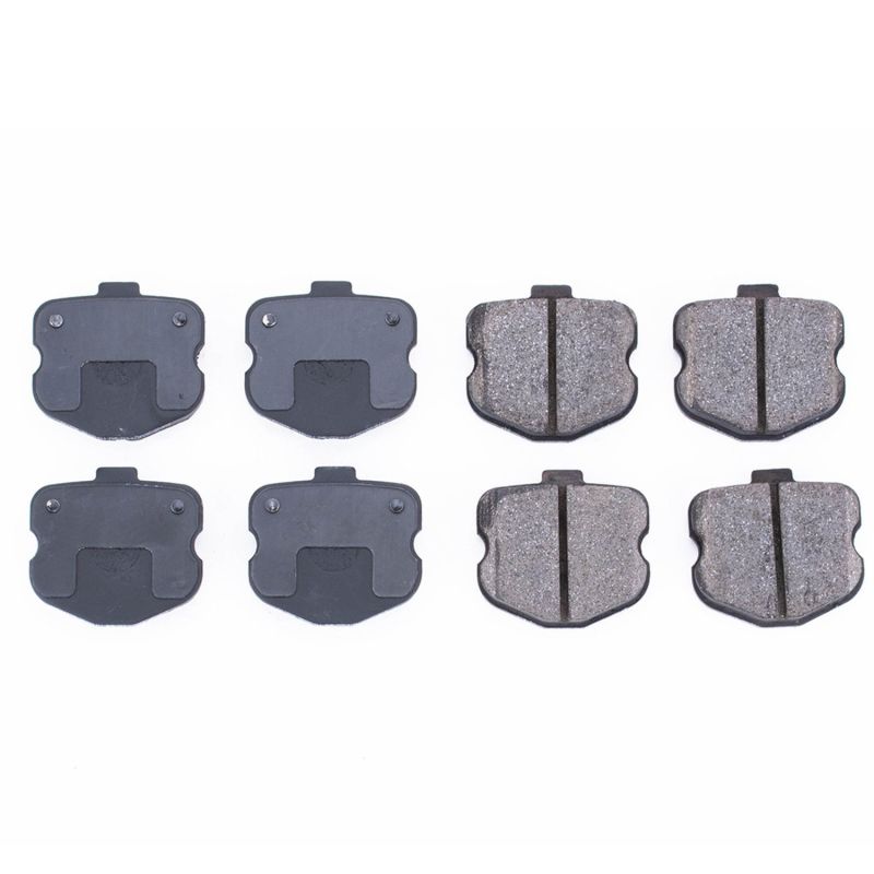 Power Stop 06-13 Chevrolet Corvette Rear Z16 Evolution Ceramic Brake Pads - DTX Performance