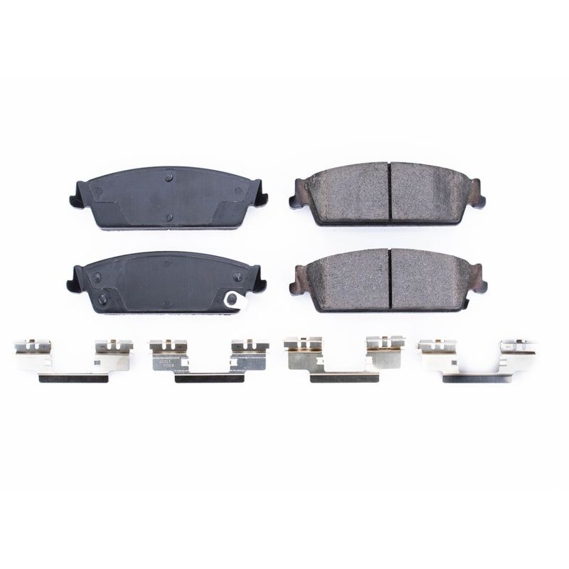 Power Stop 99-00 Cadillac Escalade Rear Z17 Evolution Ceramic Brake Pads w/Hardware - DTX Performance