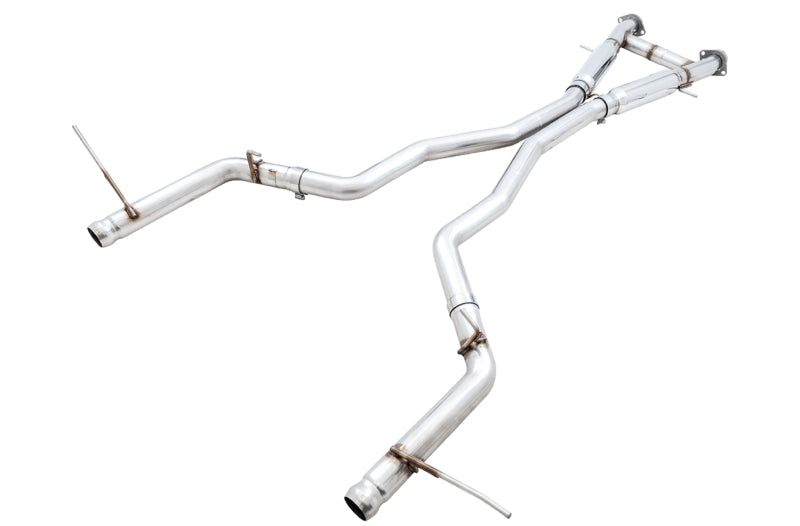 AWE Tuning 2020 Jeep Grand Cherokee SRT Track Edition Exhaust - Chrome Silver Tips - DTX Performance