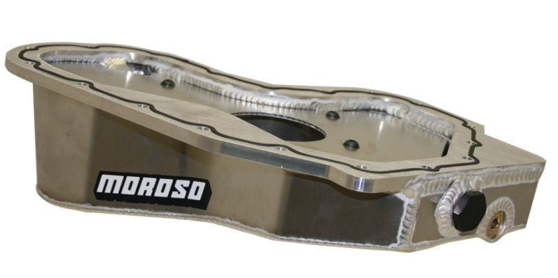 Moroso Lotus/Toyota 2GR-FE/Z Road Race Baffled Wet Sump 6.25qt Stock Depth Aluminum Oil Pan - DTX Performance