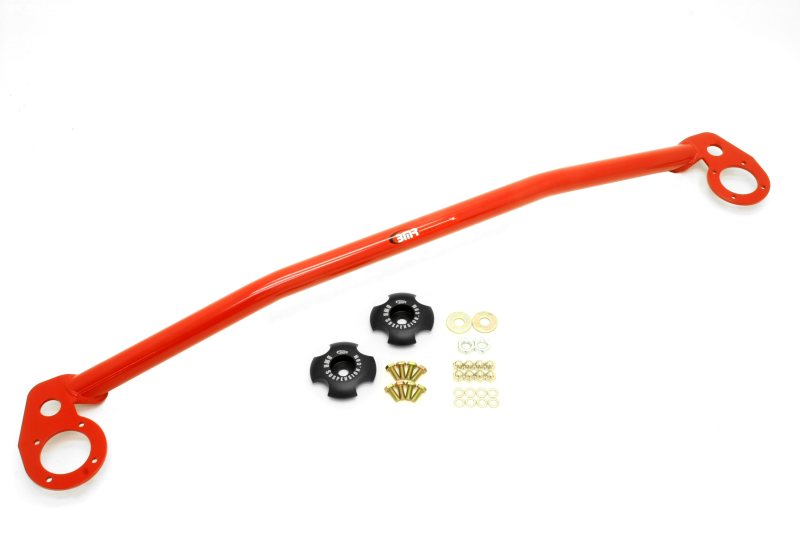 BMR 2010 5th Gen Camaro Front 2-Point Strut Tower Brace - Red - DTX Performance