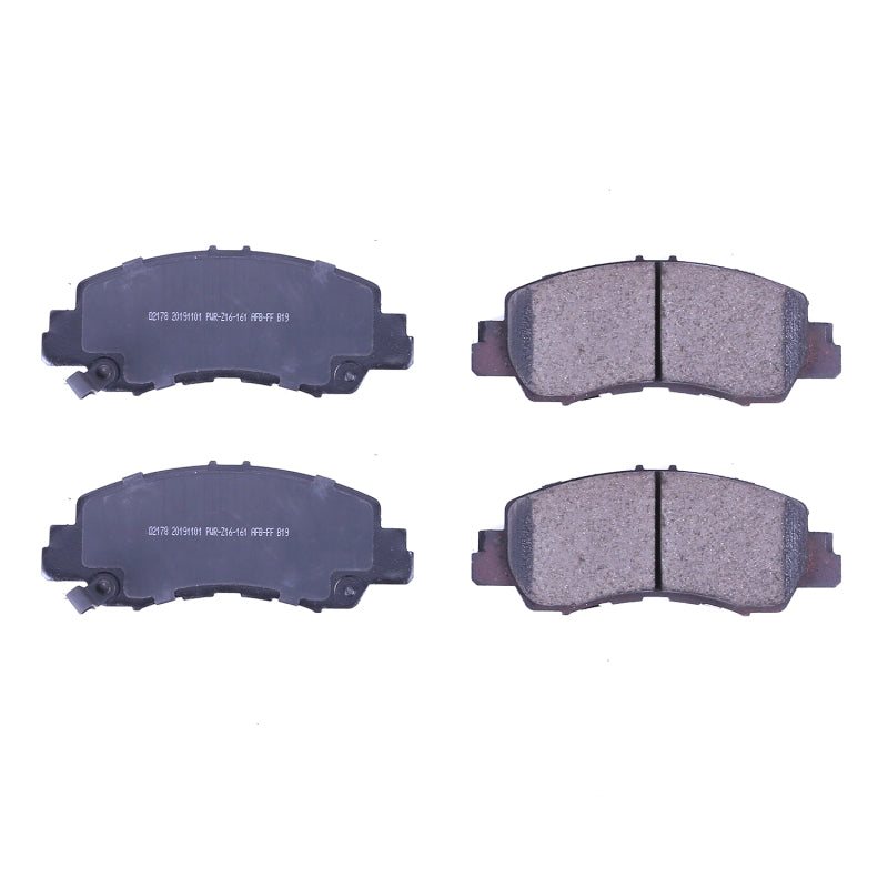 Power Stop 2019 Mitsubishi Eclipse Cross Front Z16 Evolution Ceramic Brake Pads - DTX Performance