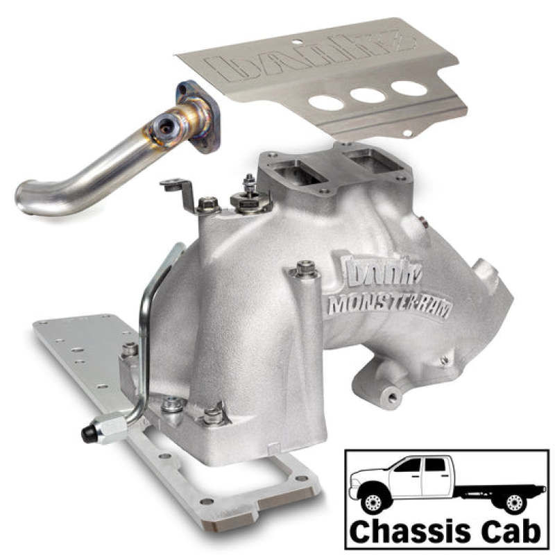 Banks Power 13-18 Ram 3500/4500/5500 6.7L Diesel Monster-Ram Intake System w/Fuel Line - Natural - DTX Performance