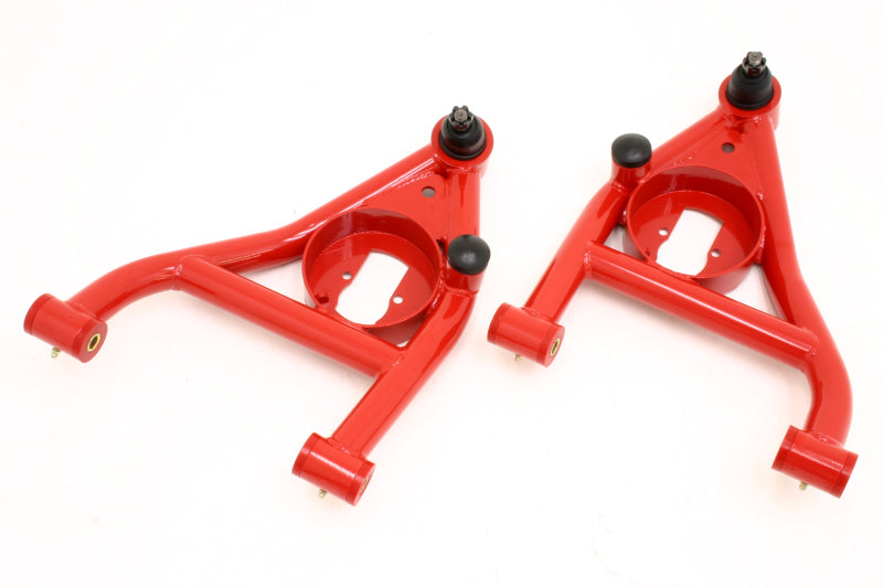 BMR 67-69 1st Gen F-Body Lower A-Arms Non-Adj. Rear Bump Stops (Polyurethane) - Red - DTX Performance