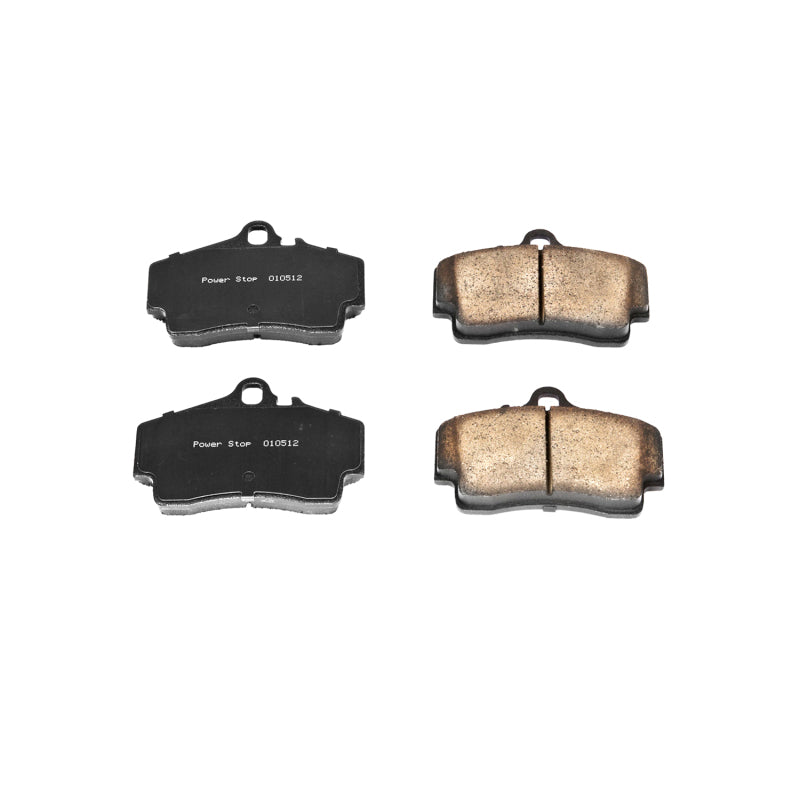 Power Stop 99-08 Porsche 911 Rear Z17 Evolution Ceramic Brake Pads w/Hardware - DTX Performance