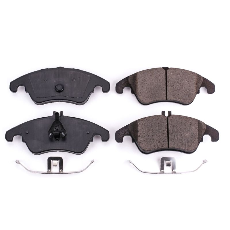 Power Stop 12-15 Mercedes-Benz C250 Front Z17 Evolution Ceramic Brake Pads w/Hardware - DTX Performance