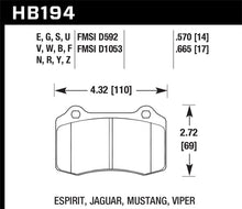 Load image into Gallery viewer, Hawk 2010 Camaro SS HP+ Street Rear Brake Pads - DTX Performance