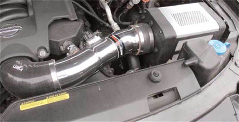 Injen 04-10 QX56 / 04-12 Amada/Titan V8 5.6L w/Power Box Wrinkle Black Power-Flow Air Intake System - DTX Performance